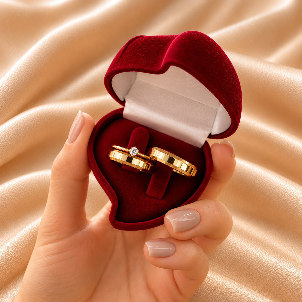 Alianças Eternize 4mm · Ouro 10K · 6g